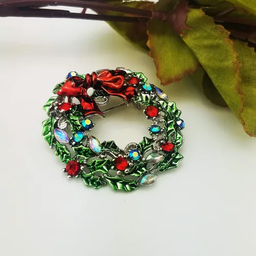 Vista 6 de XGALA Broche vintage de diamantes de imitación para mujeres y niñas