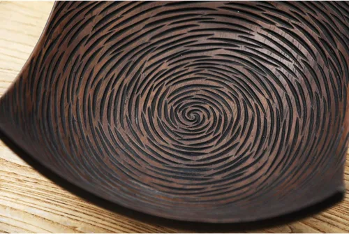 Vista 10 de Juego de 5 cuencos decorativos grandes con elegantes orbes/bolas, centro de mesa elegante para mesa de comedor/cocina, sala de estar o decoración