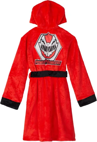 Vista 2 de Power Rangers Bata de felpa para niño pequeñogrande