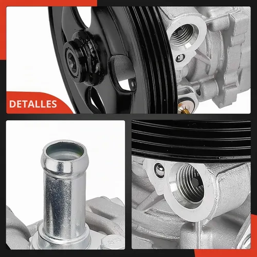 Vista 9 de Bomba de dirección asistida A-Premium, con polea Compatible con Chevrolet Tracker 2001-2004, Suzuki Grand Vitara 1999-2005, XL-7 2002-2006, 2.5L