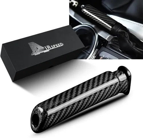 Vista 9 de AIRSPEED Cubierta de freno de mano de coche de fibra de carbono reemplazar palanca de mango de agarre para Subaru BRZ Toyota 86 2013-2020 Accesorios