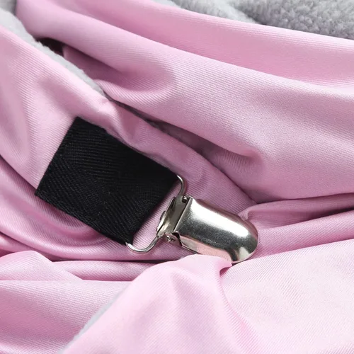Vista 4 de Bufanda de cuello para mujer de algodón para otoño invierno triangular con estampado elegante a la moda con botón talla única