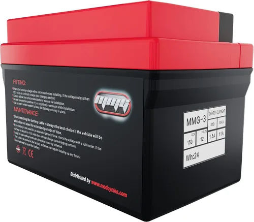 Vista 8 de MMG YTZ7S - Batería sellada de iones de litio para deportes motorizados de 12 V 150 cca, batería ligera y duradera para motocicletas, cuatrimotos
