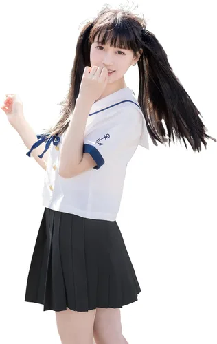 Vista 7 de Faldas plisadas a cuadros de cintura alta para mujeres y niñas, talla grande, uniforme escolar, mini disfraces de cosplay