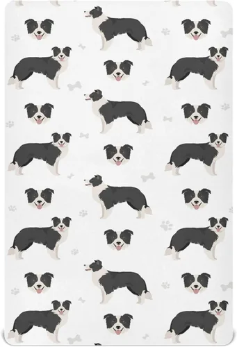 Vista 28 de English Bulldog - Sábanas transpirables para colchón de cuna, suaves y transpirables de 39 x 27 x 5 pulgadas Color: 12