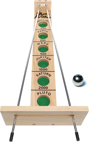 Vista 10 de We Games Dispara la Luna de madera maciza, 18 pulgadas