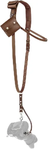 Vista 12 de C Coiro Leather Camera Strap Crossbody for DSLR, Mirrorless – Secure Dual Mount, Quick Release for Professional Photography Negro