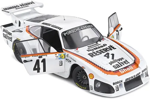 Vista 9 de Solido S1805404 1:18 Porsche 935 'Mobydick' 6h Mid Ohio 1983 Coche miniatura coleccionable, Multi