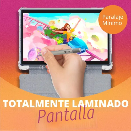 Vista 4 de Tableta de dibujo X11 • PicassoTab • No necesita computadora • Pantalla de 11 pulgadas • Aplicaciones y tutoriales de dibujo • Lápiz óptico •