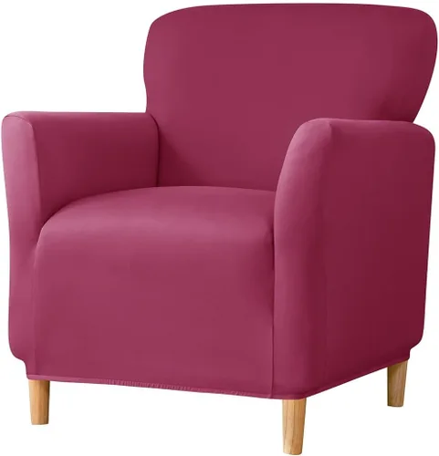Vista 25 de XMAYODS Funda para silla de club, fundas suaves y elásticas para silla de sala de estar y dormitorio, funda para silla de bañera, funda lavable