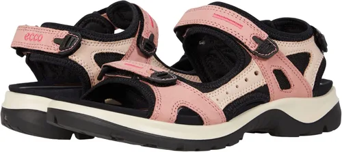 Vista 17 de ECCO Yucatan, sandalia deportiva para mujer Aire/Nubuck azul polvoriento