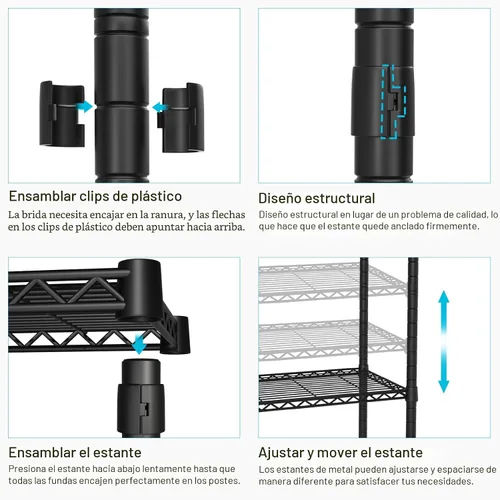 Vista 7 de FUTASSI Perchero para ropa con cubierta, armarios rodantes P1C con ruedas, perchero de metal para colgar ropa, armario de almacenamiento de ropa