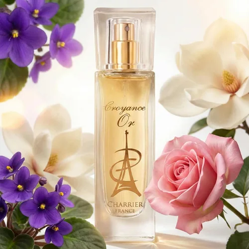 Vista 3 de Charrier Parfums - Eau de Parfum 'Croyance Or' Spray - 1.06 FL Oz 1.0 fl oz - Hecho en Provenza, Francia
