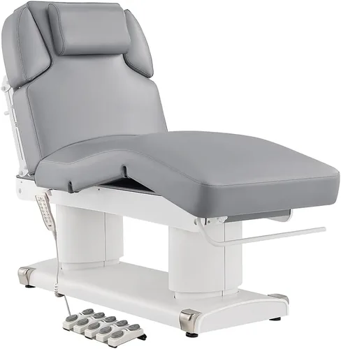 Vista 10 de Dir Cama de bienestar de spa médico Cama de masaje de spa de belleza eléctrica completa con acolchado extra grueso LUXI