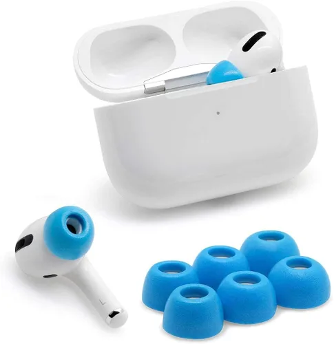 Vista 12 de Eartune Fidelity UF-A - Puntas de espuma viscoelástica para AirPods Pro (1ª y 2ª generación), protector de cera integrado, comodidad mejorada