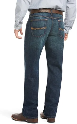 Vista 2 de ARIAT M4 - Jeans de corte bajo para botas Jeans de ajuste relajado para hombre
