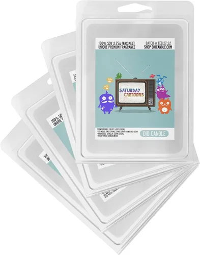 Vista 17 de Let's Go to the Lobby Wax Melts (paquete de 4) vainilla y caramelo con aroma a soja