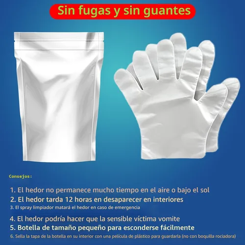 Vista 6 de BLUEYE Aerosol apestoso, extra fuerte, potente olor apestoso, divertidos regalos de broma, cosas divertidas para adultos, rellenos de calcetines