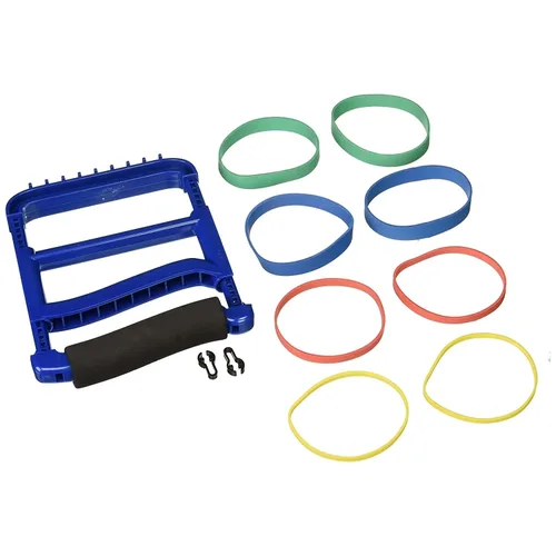 Vista 11 de SAMMONS Preston, herramienta de mano, con asa acolchada, ajustable Squeeze ergonómica y de hule, bandas de resistencia progresiva para Negro