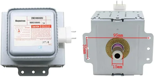 Vista 2 de Nuevo 2M248J (GS), 2M253J horno microondas Magnetron reemplazo para Toshiba reemplaza W10210845 WB27X10309 10QBP1006 2M248J (FN) 4150019905 2M248J