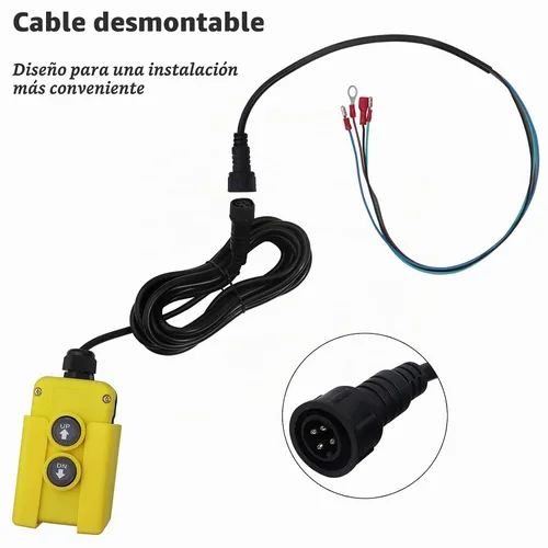 Vista 5 de Unidad de poder de la bomba hidráulica de la bomba hidráulica del interruptor teledirigido 12v DC del remolque
