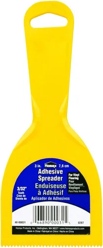 Vista 9 de Homax Esparcidor adhesivo de dientes de 1/4" para baldosas de cerámica, amarillo, 3