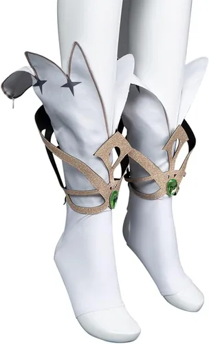 Vista 8 de Genfeli Genshin Impact Nahida - Disfraz completo de cosplay de juego de roles para Halloween, talla XL