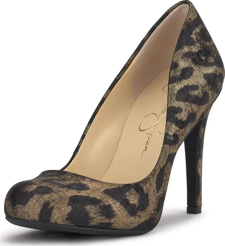 Vista 22 de Jessica Simpson Calie Classic - Zapatos de tacón alto para mujer Negro