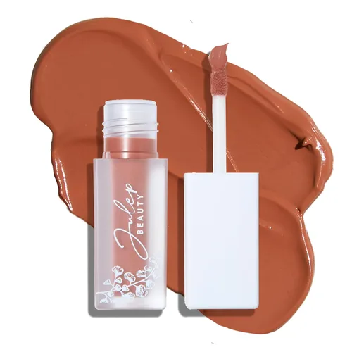 Vista 9 de Julep It's Whipped Matte Lip Mousse - Airy Taupe - Lápiz labial líquido de larga duración - Acabado aterciopelado que no se seca - Manteca de karité