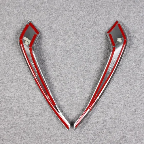 Vista 6 de Beautost Compatible con Mazda CX-5 CX5 2022 2023 2024 2025 cromada trasera antiniebla cubierta de lámpara de luz antiniebla