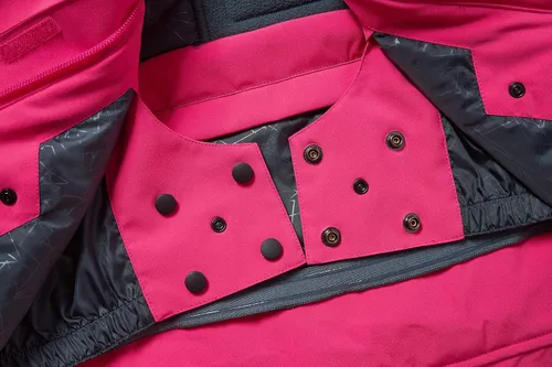 Vista 5 de fit space Abrigo de esquí de invierno para mujer, chaqueta con capucha para snowboard, deportes