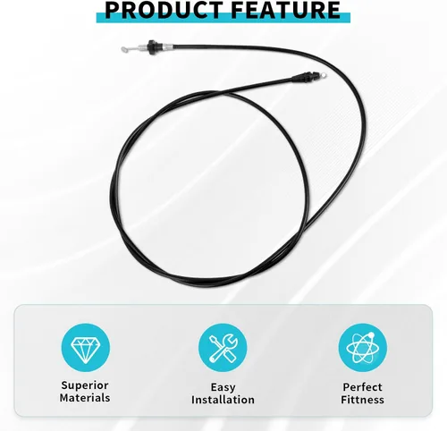 Vista 4 de Cable selector de velocidad 946-04655A, 746-04655A, cable de control de accionamiento compatible con Cub Cadet Troy-Bilt MTD Yard Machine Yard Man