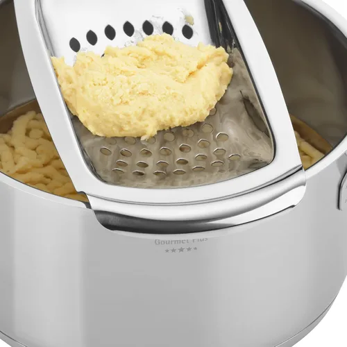 Vista 5 de WMF Spätzle - Rallador para espátula de plástico de acero inoxidable apto para lavavajillas