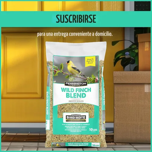 Vista 9 de Pennington - Pride Wild Finch - Mezcla de semillas para pájaros silvestres, 10 libras For outside feeders, special mix for a variety of musical &