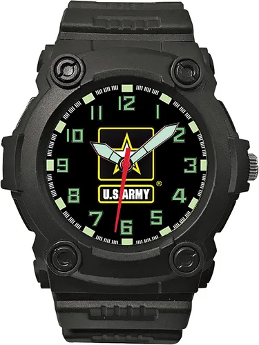 Vista 2 de Aqua Force Reloj de cuarzo de 1.850 in de diámetro, negro con esfera negra