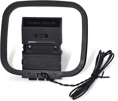 Vista 6 de Bingfu Antena AM Loop con cable desnudo de 2 pines compatible con Pioneer Onkyo, Yamaha, Marantz, Pyle, radio interior, Bluetooth, receptor estéreo