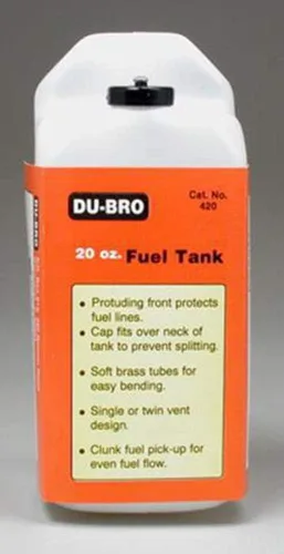 Vista 3 de Du-Bro Tanque de combustible 408 de 8 oz