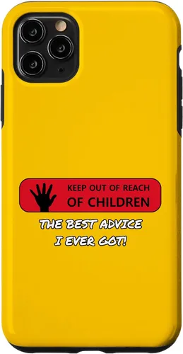 Vista 11 de iPhone 15 Manténgase fuera del alcance de los niños - El mejor consejo que he recibido! Funda