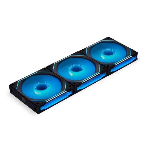 Vista 9 de Lian Li UNI Fan SL-Infinity Paquete individual de 120, ventilador ARGB, espejo infinito, diseño en cadena, efectos de iluminación personalizables