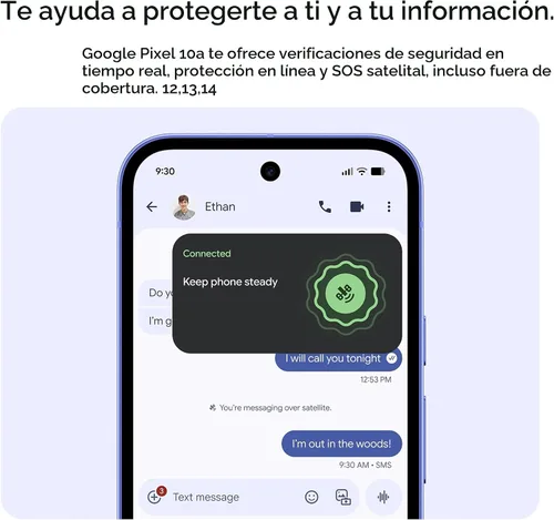 Vista 5 de Google Pixel 10a - Batería de más de 30 horas, entrenador de cámara, Gemini - Berry 128GB
