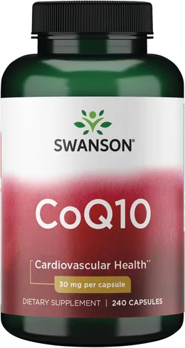 Vista 2 de Swanson Coq10 30 miligramos 120 cápsulas
