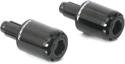 Vista 2 de mshine CNC Bar End Pesos para Yamaha Xmax 300 2017 – 2018, Negro