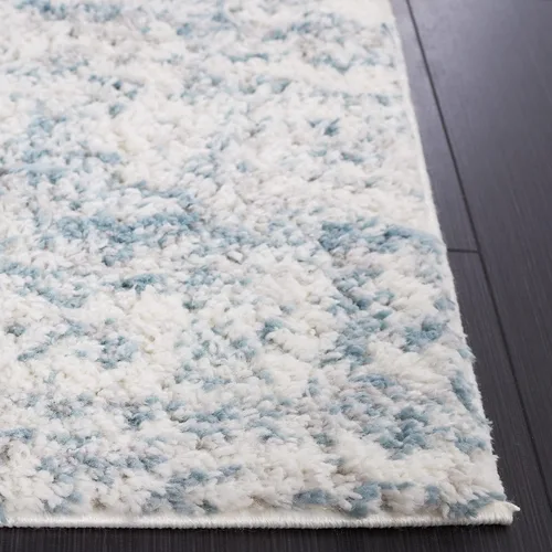 Vista 35 de SAFAVIEH Berber Shag Collection - Tapete para pasillo, 2 x 6 pies, color gris y marfil, diseño moderno, no desprende pelusa y de fácil cuidado, 1.2