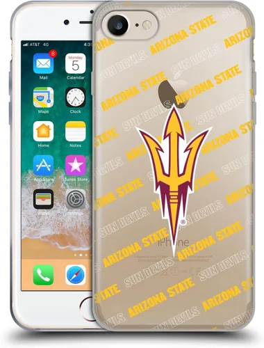 Vista 32 de Head Case Designs Funda de gel ASU Camou con licencia oficial de la Universidad Estatal de Arizona [protección de grado militar] compatible