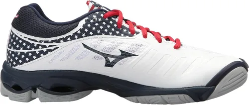 Vista 6 de Mizuno Wave Lightning Z4 - Zapatillas de voleibol para mujer, 6.5 M US