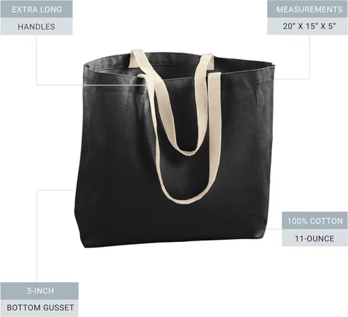 Vista 2 de Augusta Sportswear Bolso tote Jumbo