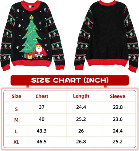 Vista 2 de Acekid Women Men Normal Christmas