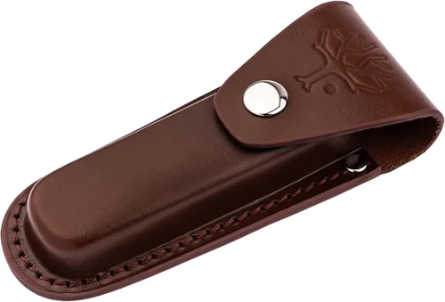Vista 2 de Böker Manufactory Traditional Series 2.0 Folding Hunter Jigged Brown Bone - navaja de bolsillo con cachas de mango de hueso y dos hojas - cuchillo
