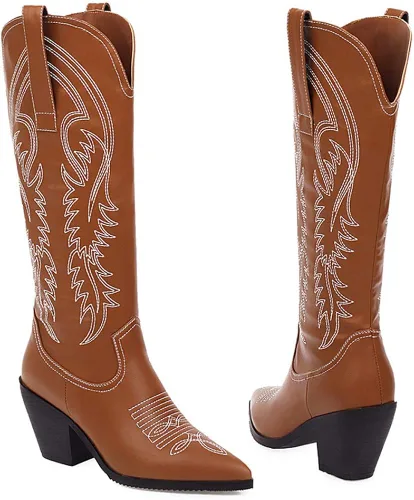 Vista 2 de Gracemee Moda Mujer Invierno Zapatos Bloquear Tacones Altos