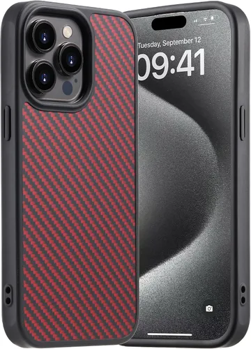 Vista 71 de Tigowos Funda magnética para iPhone 15, resistente a las caídas, sensación de piel mate, a prueba de golpes, ajuste delgado para iPhone 15, negro